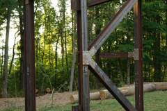 Untitled (four letter-word sculpture FUCK)